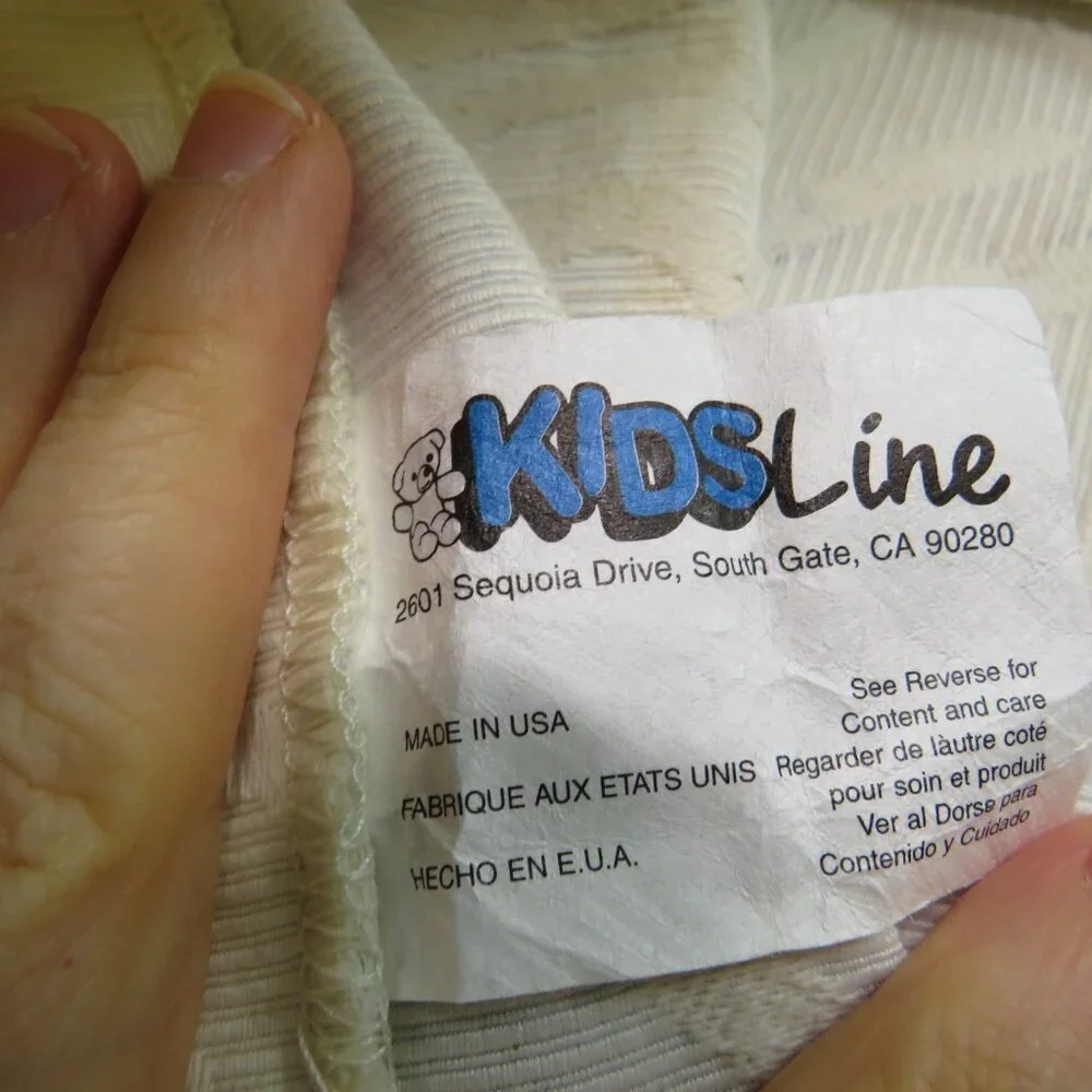 Kids Line Baby Nursery VALENCE curtain 15.25